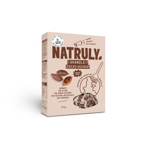 Comprar Granola Cacao y Coco BIO 325 g Natruly