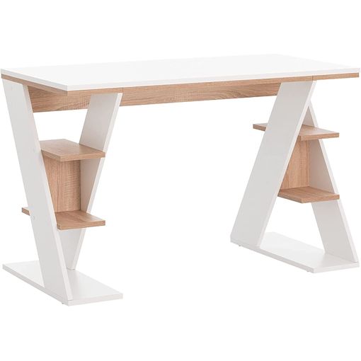 Mesa De Escritorio Natural 2 Cajones 120 X 75 X 60 Cm con Ofertas en  Carrefour