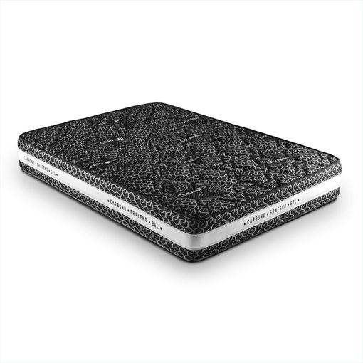Colchón Viscoelástico 150 X 190 Cm Tejido Con Hilo Cerámico Altura +/- 25 Cm