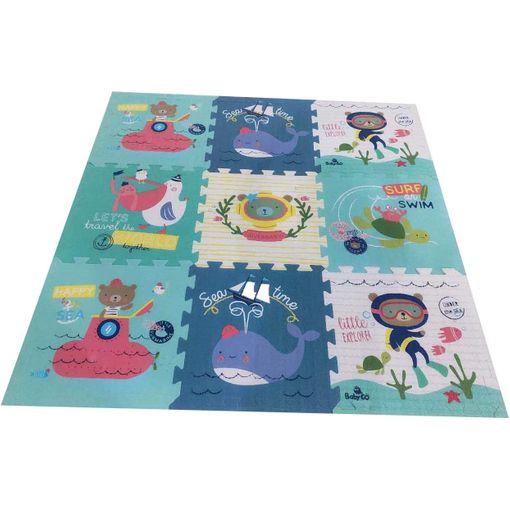 ALPIDEX Alfombra Puzzle Infantil 36 Piezas Alfombrilla Suave Bebe