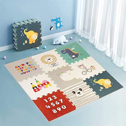 Star Ibaby Alfombra Puzzle Para Bebés Animals - Espesor 1.5 Cm