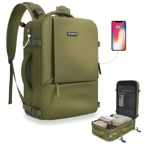 Mochila De Viaje Cabina Explorer B40 40x20x25cm (20l) Numada Verde