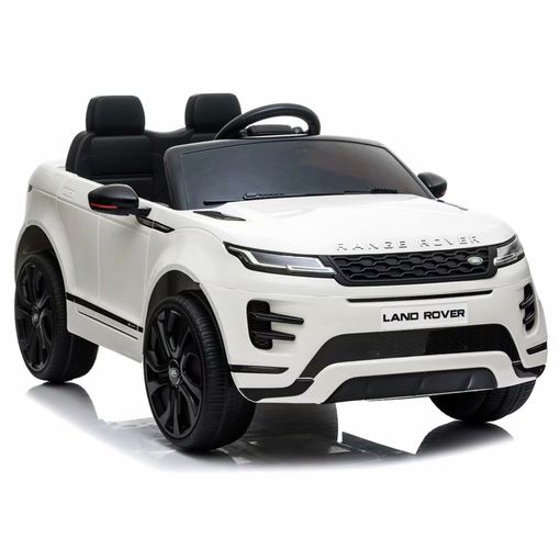 Coche Eléctrico Suv Para Niños 3-6 Años 12v 2 Motores Blanco