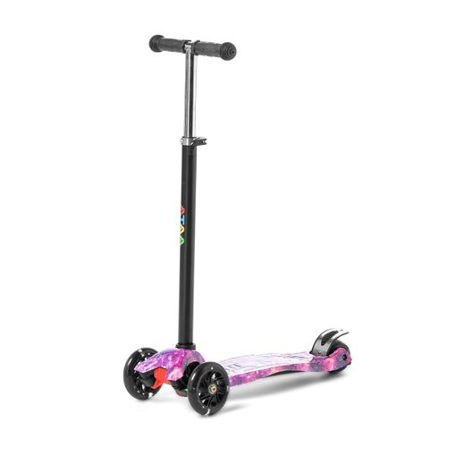 Patinete Para Niños Con Luces En Ruedas - Maxi Scooter (rosa