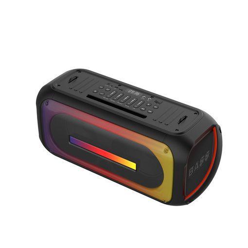 Altavoz Bluetooth Inalámbrico 10W con Luz Led, Radio FM, AUX, TF