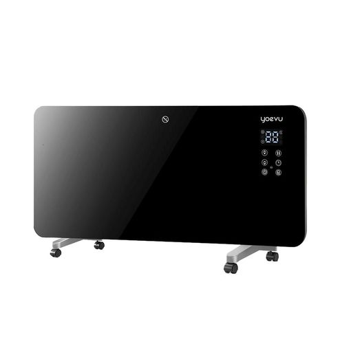 Yoevu Radiador Electrico Bajo Consumo 1500w Convector Negro con Ofertas en  Carrefour