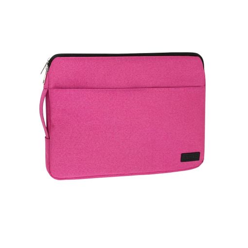 Tradineur - Funda para ordenador portátil de 13/13.3/14 pulgadas -  Fabricación en poliéster - Interior extrasuave - Color rosa