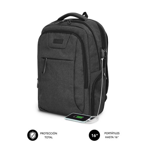 comportarse en cualquier momento cobija Mochila Subblim De Negocios Professional Air Padding Backpack 16" Negro con  Ofertas en Carrefour | Ofertas Carrefour Online