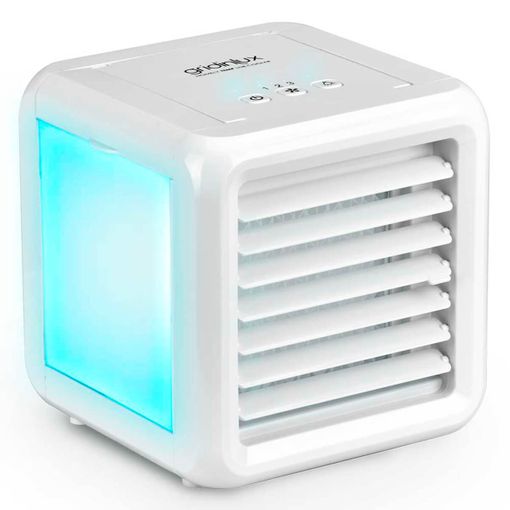 Ventilador Evaporativo Usb Cromoterapia Led 3 Velocidades Gridinlux con  Ofertas en Carrefour