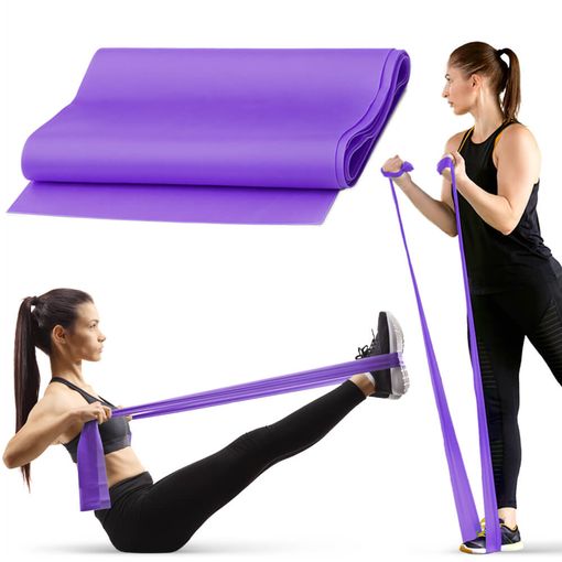 Bandas De Resistencia Yoga Pilates Banda Elástica Ejercicio Fitness  Entrenamiento Goma Elástica 150 Cm Caucho Natural Gimnasio 230614 De 7,35 €