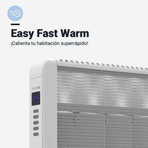 Radiador Eléctrico 1500w ⚡⚪ Blanco, Radiador De Mica, Estufa De Mica, Radiador Eléctrico Bajo Consumo, Calefactor De Mica con Ofertas en  Carrefour