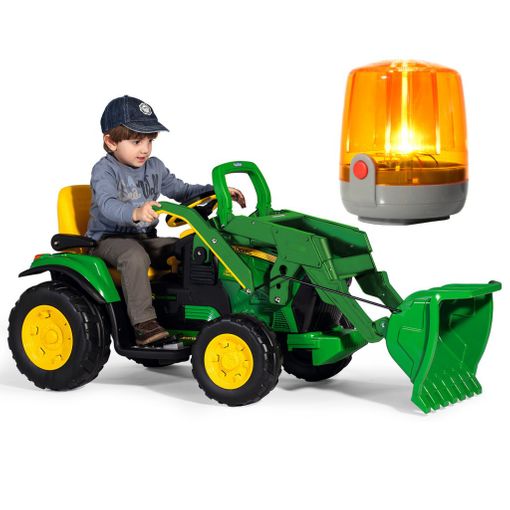 Tractor Eléctrico Infantil - HOMCOM Tractor Eléctrico para Niños