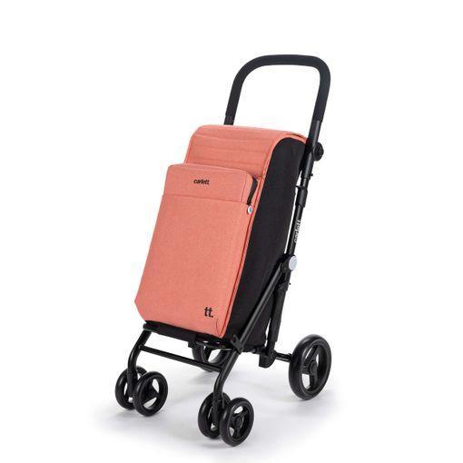 Carro De Compra Plegable 4 Ruedas Con Freno Urban Quad Carlett con Ofertas  en Carrefour