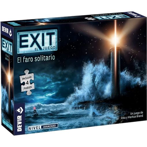 Exit Puzzle El Faro Solitario Juego De Mesa Tipo Escape Room De