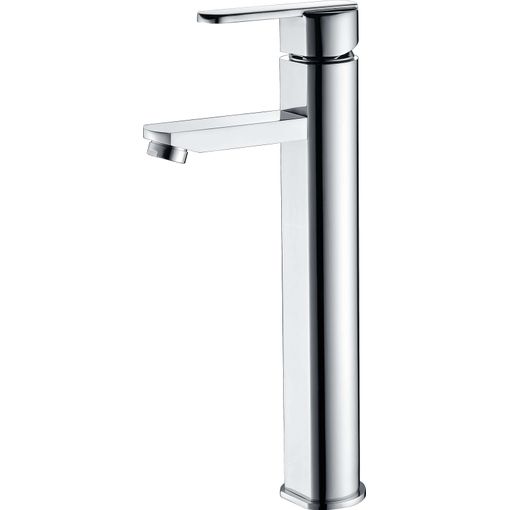 Grifo lavabo caño alto Imex Fiyi Blanco BDF016-3BL