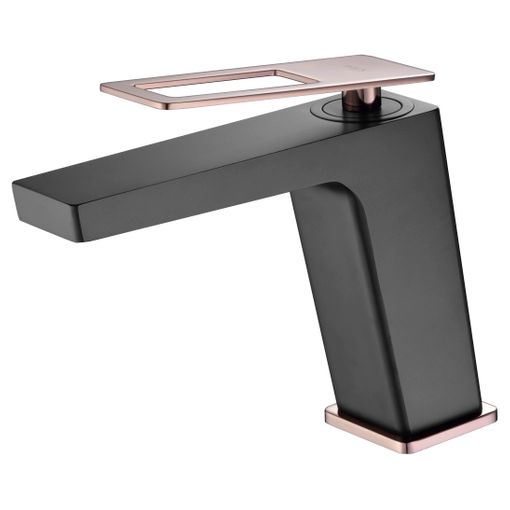 Grifo Lavabo Negro Oro Rosa Suecia Imex Bdc032-1nor - Marca Mice / Imex con  Ofertas en Carrefour