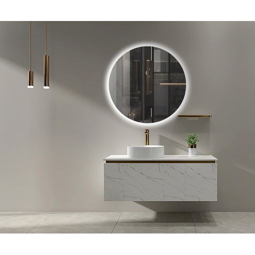 Espejos Led Para Baño - Espejo Dinamarca Retroiluminado 120 Cm - Dina011/120  Espejo Baño Con Luz con Ofertas en Carrefour