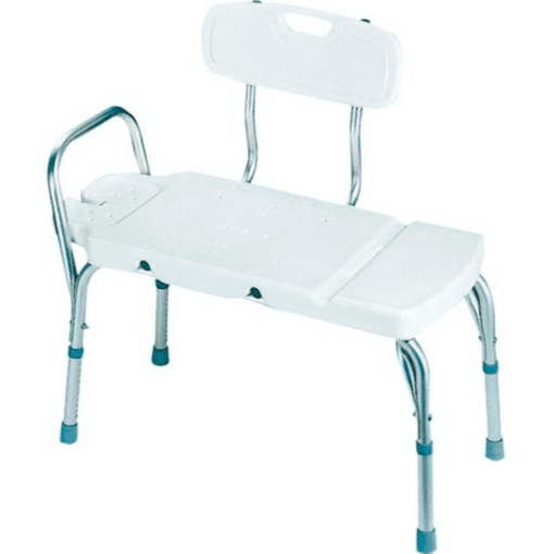 Silla de Ducha para Mayores Asiento en U y Altura Regulable — OrtoPrime