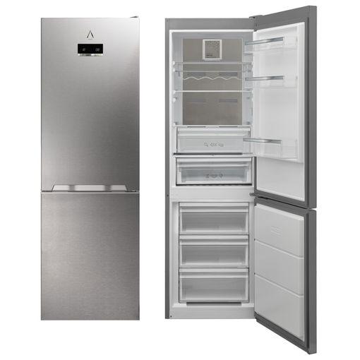 Frigorífico Combi Alpha Pegasus Lux-185 Inox, Metal Cooling, No