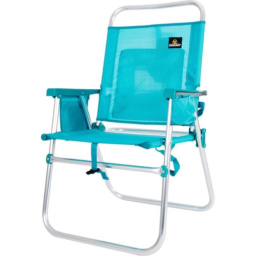 Silla Playa Aluminio Bahama Azul con Ofertas en Carrefour