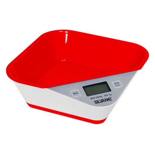 Balanza Electrónica De Cocina, Hasta 5 Kg De Capacidad, Bascula De Cocina  Con Bol, Bascula Cocina Digital, Varias Unidades De Medida, Color Verde.  con Ofertas en Carrefour