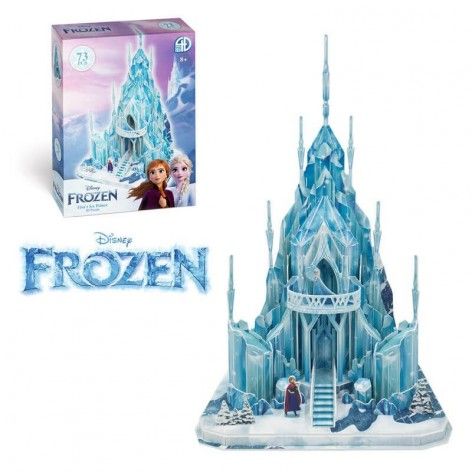 Puzzle 3d Disney Frozen Castillo De Hielo De Elsa con Ofertas en Carrefour