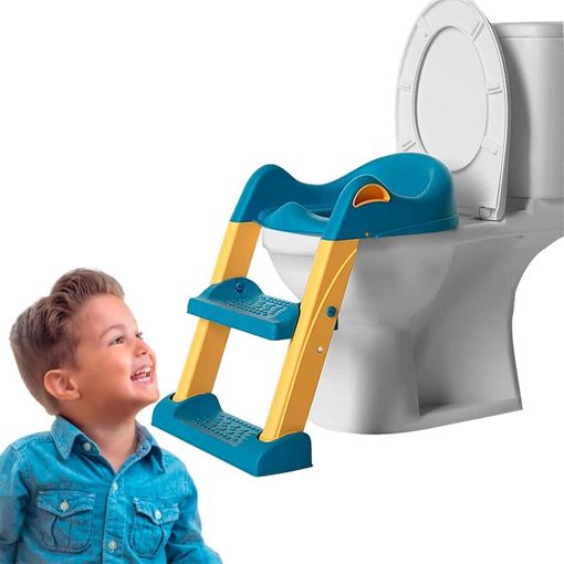 Babies R Us - Adaptador de WC + Escalera Azul