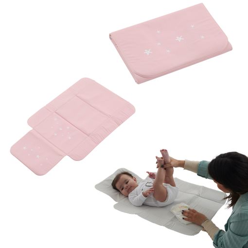 Cambiador de pañales portátil - Cambiador de pañales plegable impermeable -  Cambiador de pañales de viaje - Cambiador de pañales ligero para bebé 