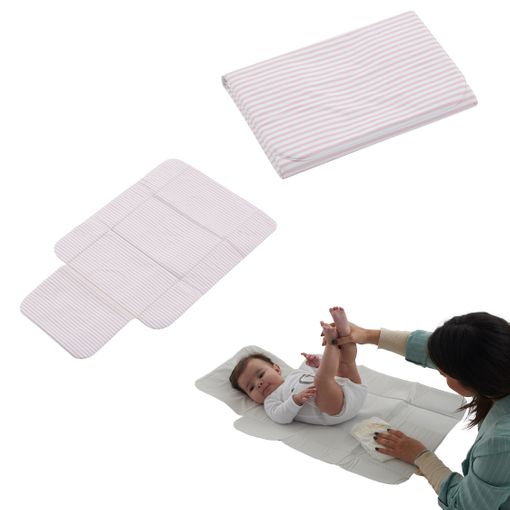 Cambiador de pañales portátil – Cambiador de pañales plegable impermeable –  Cambiador de pañales de viaje – Cambiador de pañales ligero para bebé –