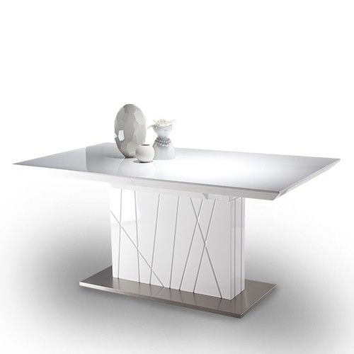 Mesa Comedor Blanca Extensible