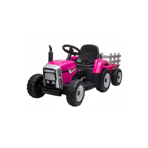 Tractor Ataa Ceres Con Remolque Rosa - Tractor Eléctrico Infantil Para  Niños De Batería Con Mando Control Remoto con Ofertas en Carrefour