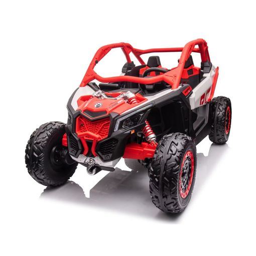 Coche eléctrico infantil 12v Volkswagen E-BUGGY ROSA, 2 PLAZAS