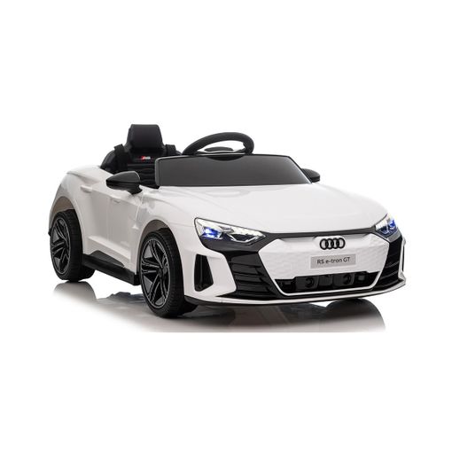 Coche eléctrico infantil para niños y mando control remoto Audi TT