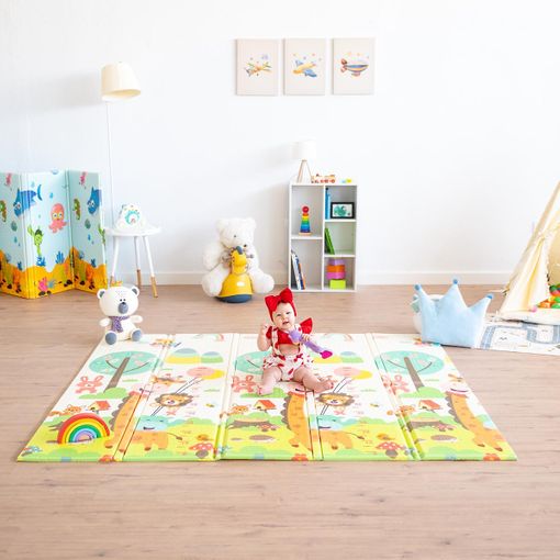 Tapete Alfombra Reversible Plegable Infantil