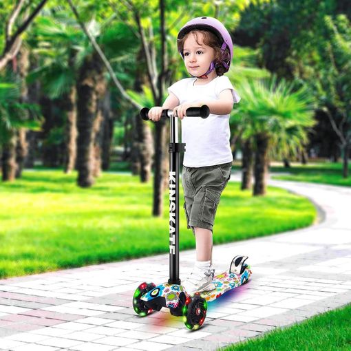 Patinete De Juguete Para Niños De 2 3 4 5 Años 3 Ruedas Led - Temu