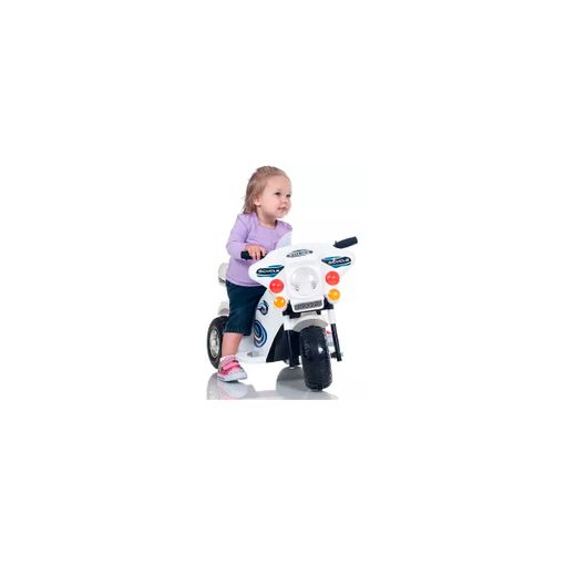 Moto De Policía Mini Blanco - Moto Eléctrica Infantil De Batería Para Niños  con Ofertas en Carrefour