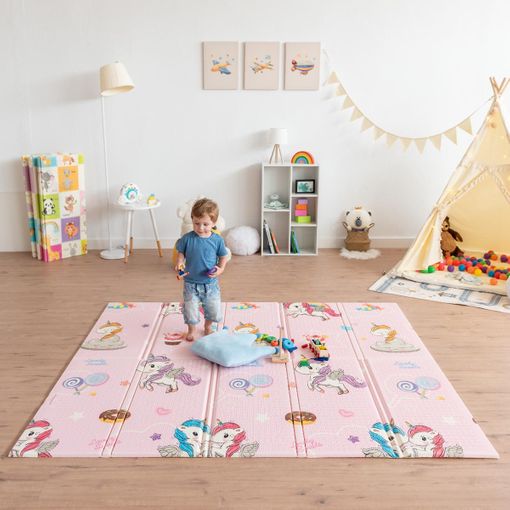 Tapete Alfombra Reversible Plegable Infantil