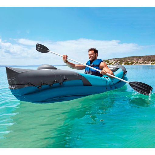 Kayak De Pesca Blanc / Azul con Ofertas en Carrefour