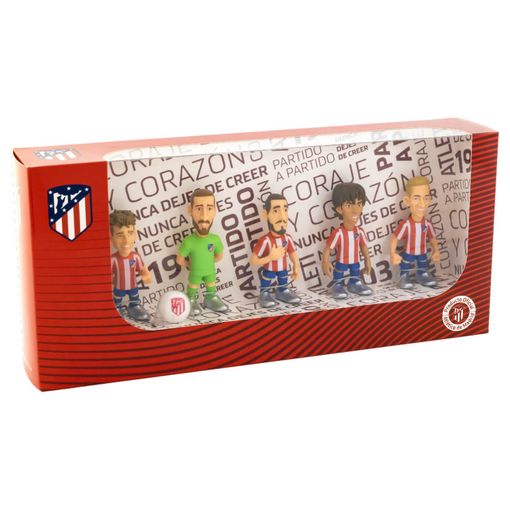 Figuras minix pack 5 jugadores real madrid 