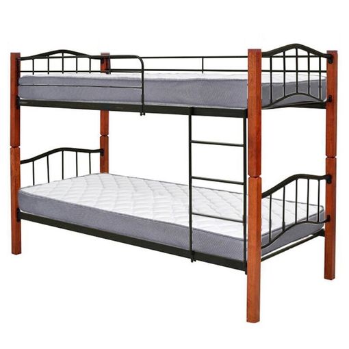 Oferta: Litera Metalica Doble Cama de 90x190 cm + 2 Colchones