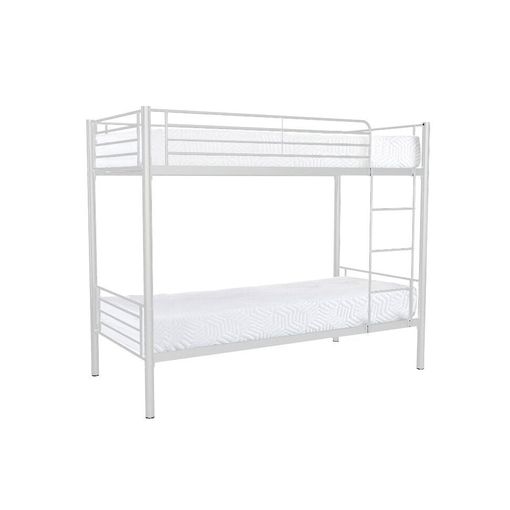 Acostumbrar historia tenga en cuenta Litera Metalica Doble Cama De 90x190 Cm + 2 Colchones con Ofertas en  Carrefour | Ofertas Carrefour Online