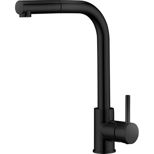 Grifo de cocina monomando con osmosis negro mate Capri Imex GOS002/NG -  MARCA MICE / IMEX