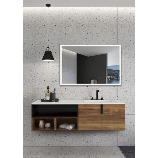 Espejo de baño con luz LED Ledimex Oporto