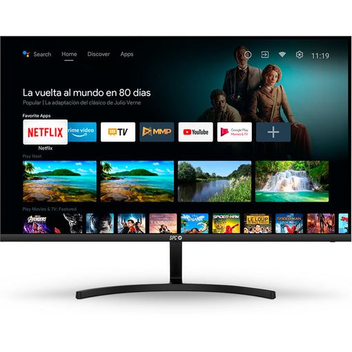 Spc Smart Monitor – Monitor Android Tv 24” Full Hd, Altavoces Integrados,  Ultrafino, Mando con Ofertas en Carrefour