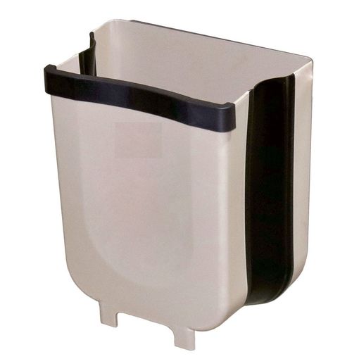 Cubo de basura plegable portatil, papelera plegable para cocina