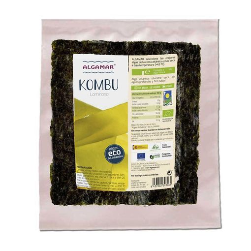 Algamar - Alga Kombu - Laminaria di Probios, 100 grammi 