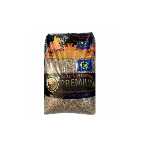 Pellet De Madera Biocombustible Para Estufas Calidad A1 Plus. Saco 15 Kg  con Ofertas en Carrefour