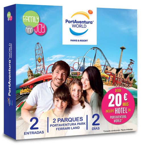 Caja Regalo Portaventura World 2 Entradas con Ofertas Carrefour Ofertas Carrefour Online