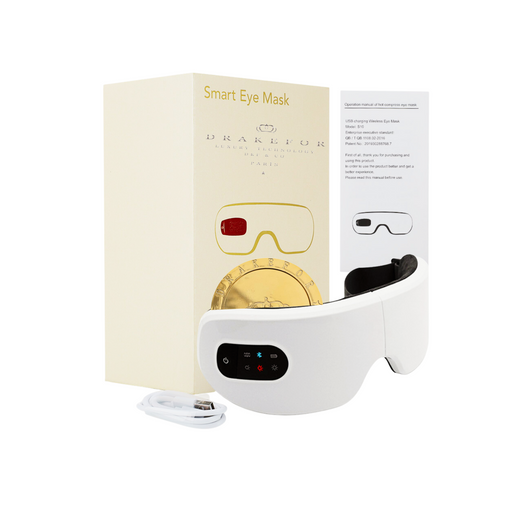 Gafas De Relajación Por Presoterapia Facial-ojos,musica Bluetooth Y Calor  Dkf-mask Press con Ofertas en Carrefour