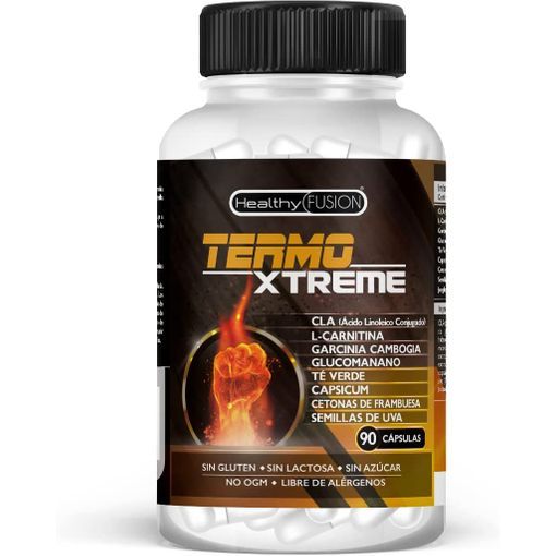 Exclusivo Termogénico Y Adelgazante Con Potente Acción Quemagrasas, Garcinia Cambogia + L-carnitina + Cla + Glucomanano + Te Verde, Estimula  El Metabolismo, Reduce El Apetito, 90 Cápsulas. con Ofertas en Carrefour